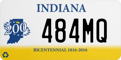 IN license plate 484MQ