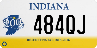 IN license plate 484QJ