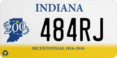 IN license plate 484RJ