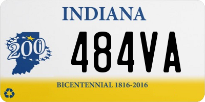 IN license plate 484VA