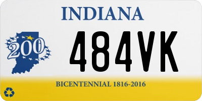 IN license plate 484VK