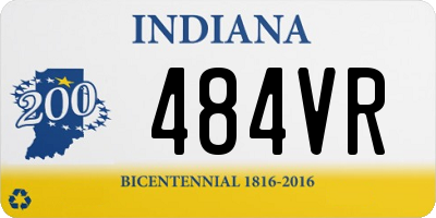 IN license plate 484VR