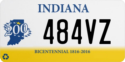 IN license plate 484VZ