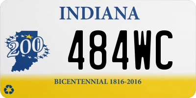 IN license plate 484WC