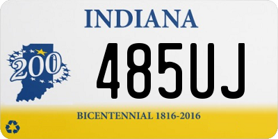 IN license plate 485UJ