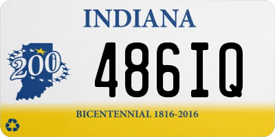 IN license plate 486IQ