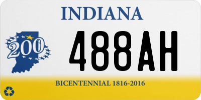 IN license plate 488AH