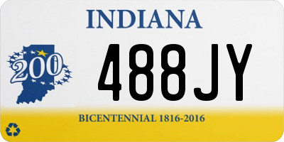 IN license plate 488JY