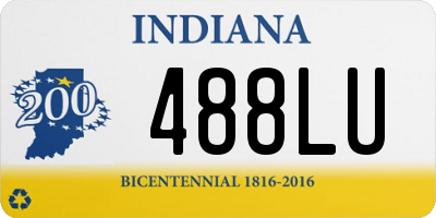 IN license plate 488LU