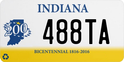 IN license plate 488TA