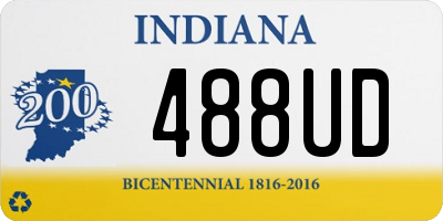 IN license plate 488UD