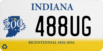 IN license plate 488UG