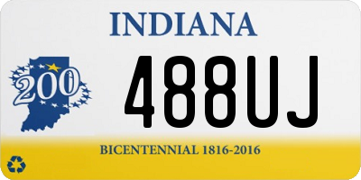 IN license plate 488UJ