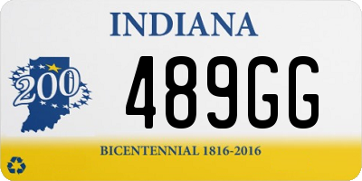 IN license plate 489GG