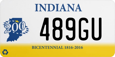 IN license plate 489GU