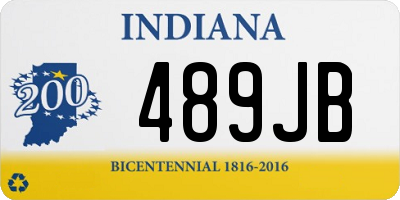 IN license plate 489JB