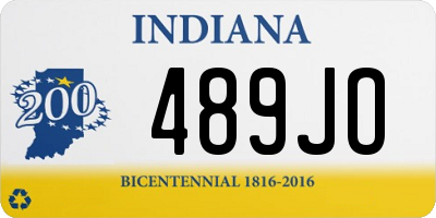 IN license plate 489JO
