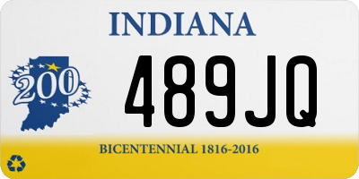 IN license plate 489JQ