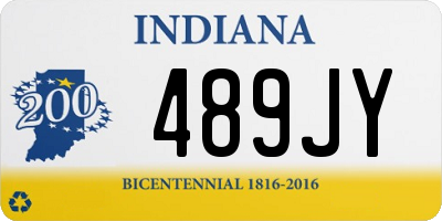 IN license plate 489JY