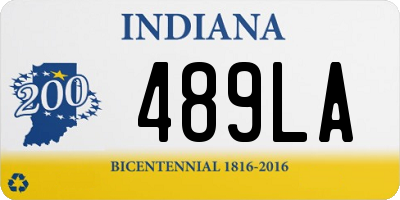 IN license plate 489LA