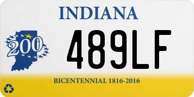 IN license plate 489LF