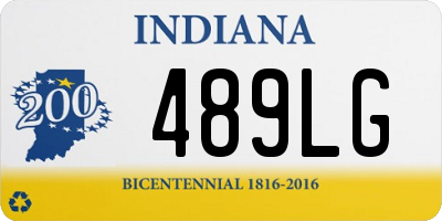 IN license plate 489LG