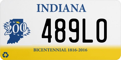 IN license plate 489LO