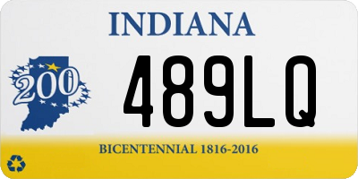 IN license plate 489LQ