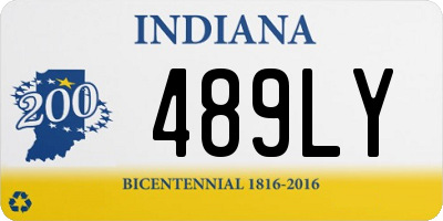 IN license plate 489LY
