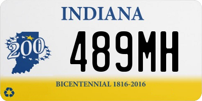 IN license plate 489MH