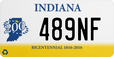 IN license plate 489NF