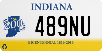 IN license plate 489NU