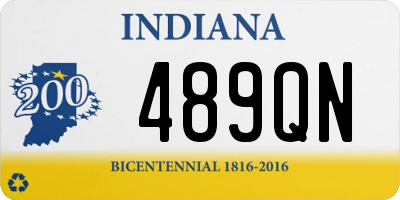 IN license plate 489QN