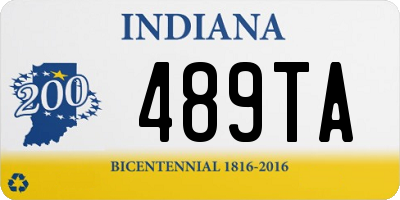 IN license plate 489TA