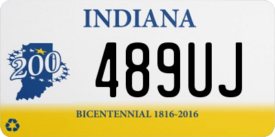 IN license plate 489UJ