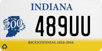 IN license plate 489UU