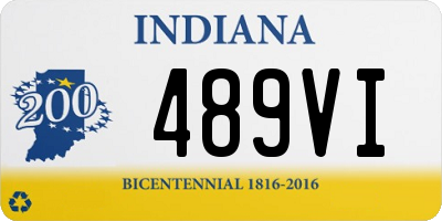 IN license plate 489VI