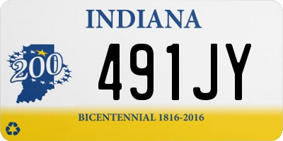 IN license plate 491JY
