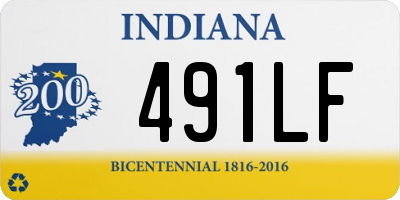 IN license plate 491LF