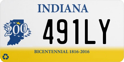 IN license plate 491LY