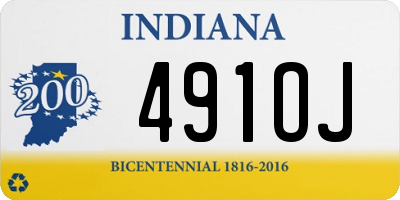 IN license plate 491OJ