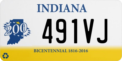 IN license plate 491VJ