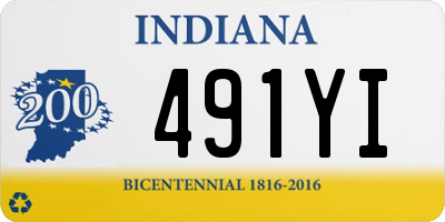 IN license plate 491YI