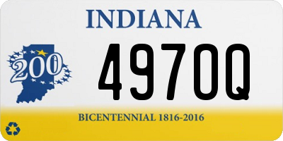 IN license plate 497OQ