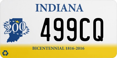 IN license plate 499CQ