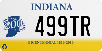 IN license plate 499TR