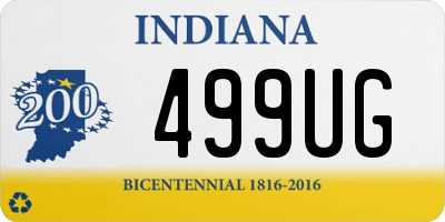 IN license plate 499UG