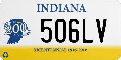 IN license plate 506LV