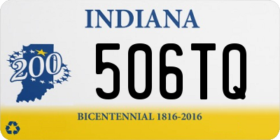 IN license plate 506TQ