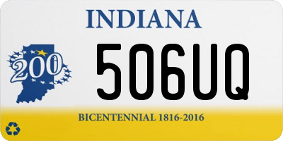 IN license plate 506UQ